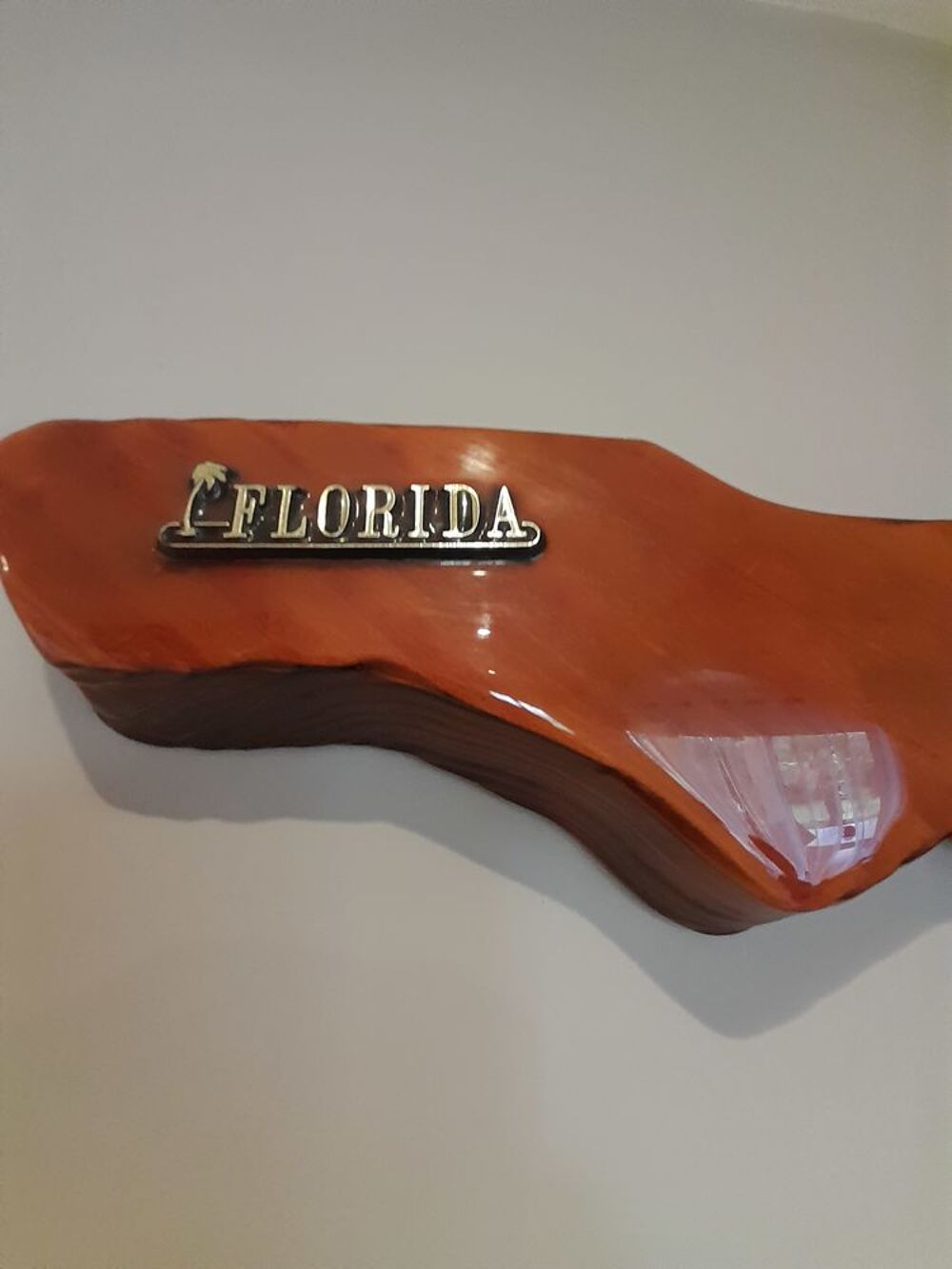 Horloge Murale Bois &Eacute;tat de Floride Décoration