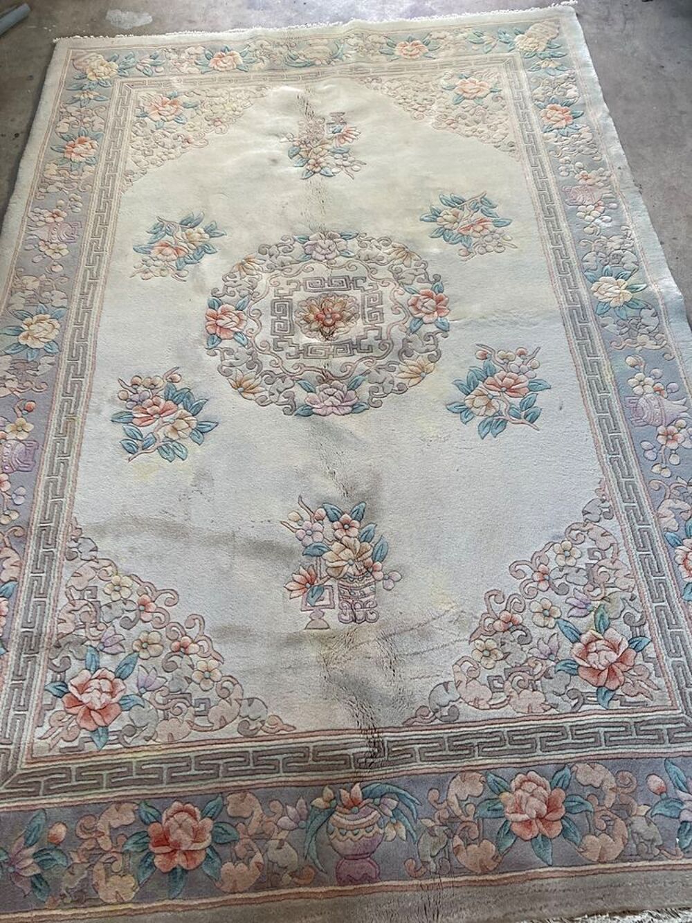 Tapis Art Chinois ancien D�coration