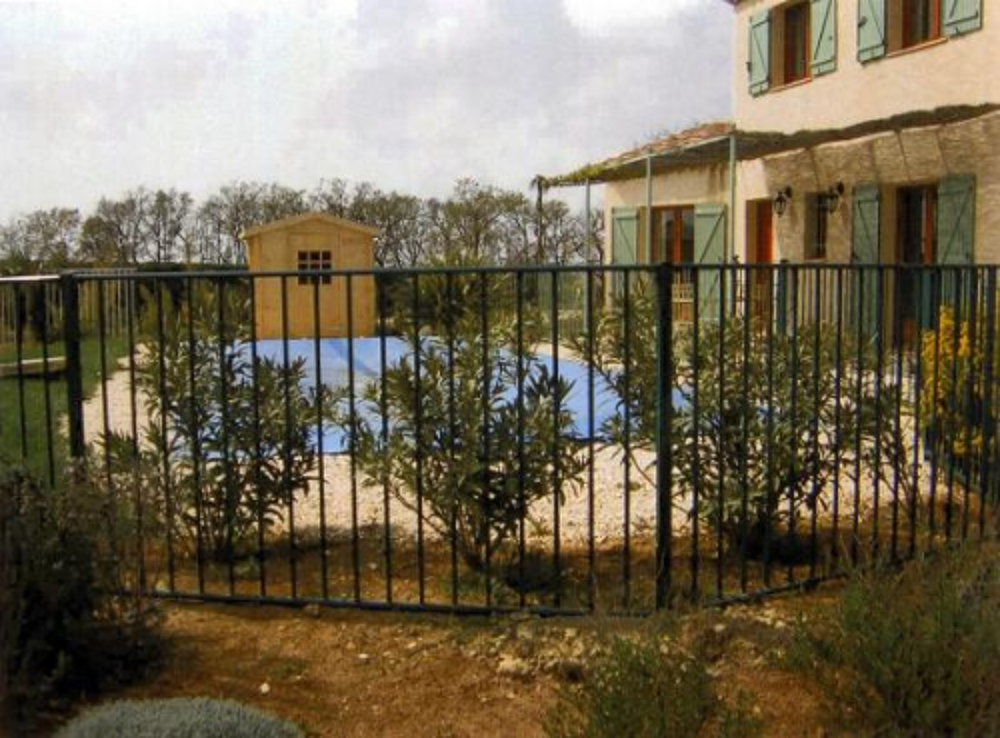 DESTCOKAGE BARRIERES PISCINE FER Jardin