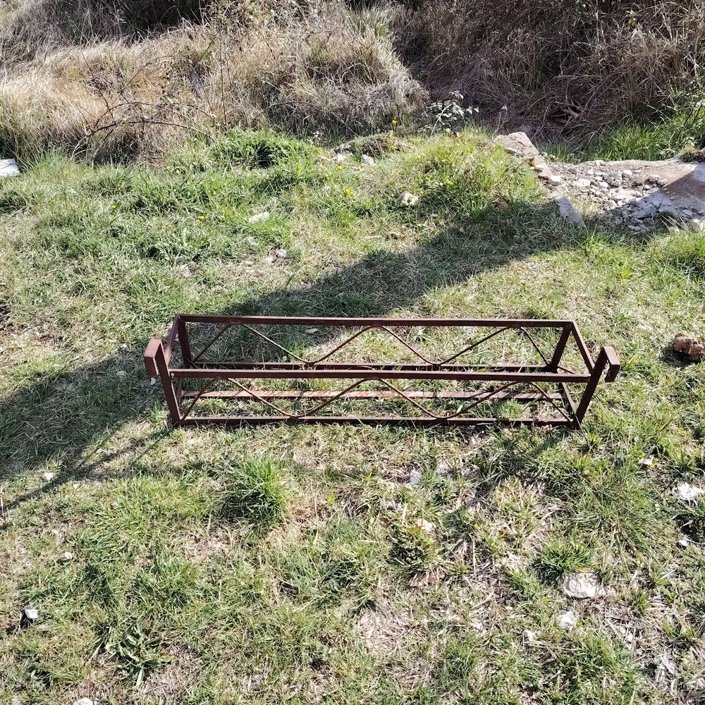 1 mettre de jardini&egrave;re en Fer Forg&eacute; Jardin