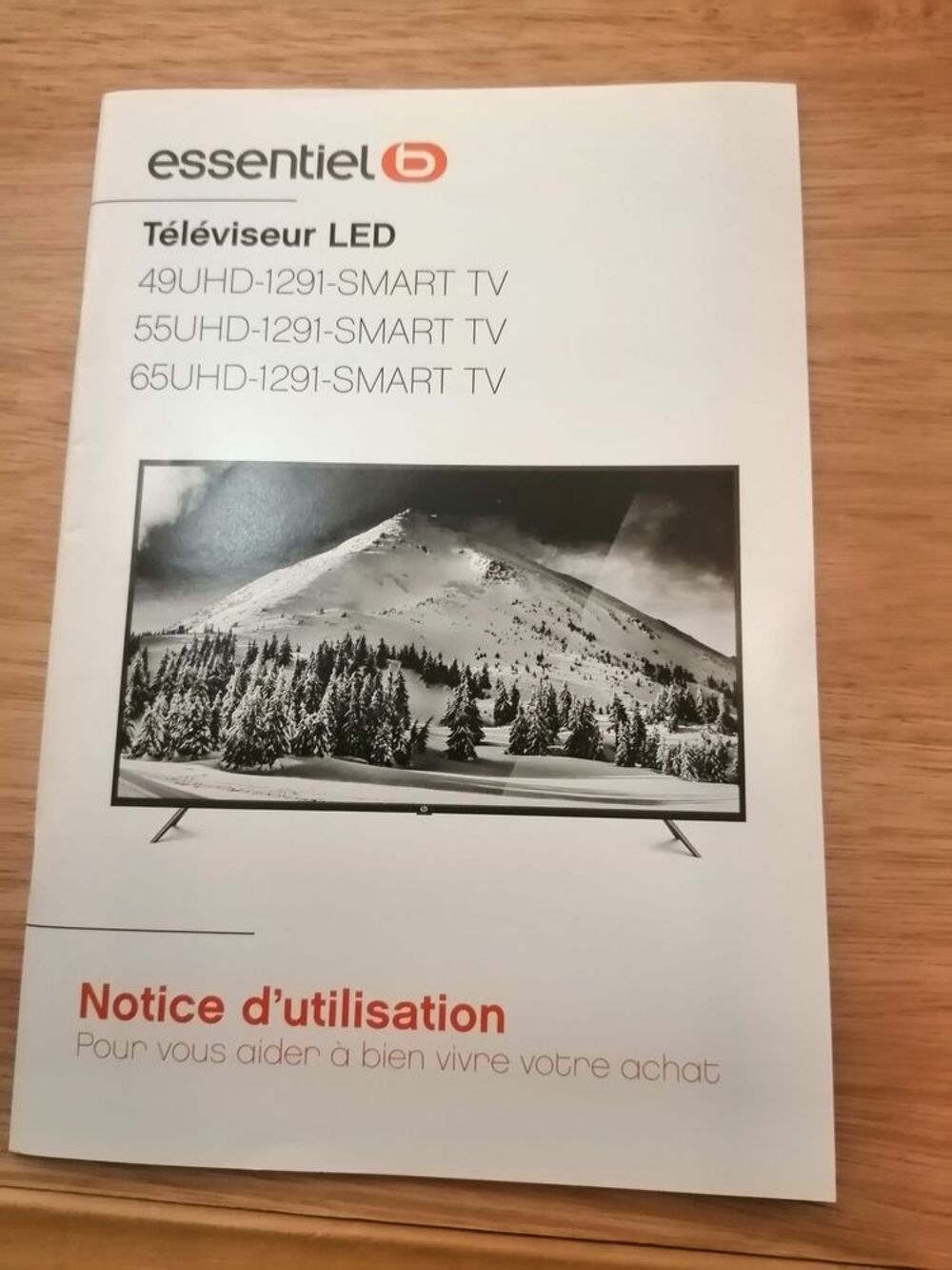 Smart TV Essentiel - 55 pouces Electroménager