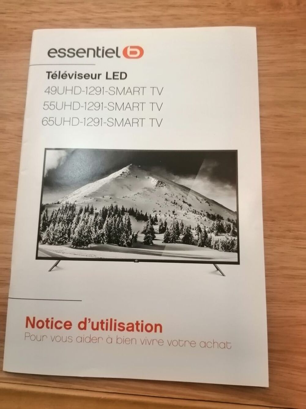 Smart TV Essentiel - 55 pouces Electromnager