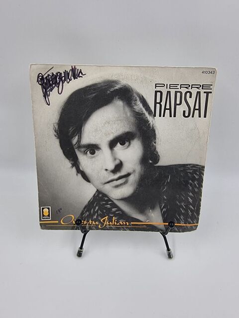 Vinyle 45 tours Pierre Rapsat : O� es-tu Julian  5 Vulbens (74)