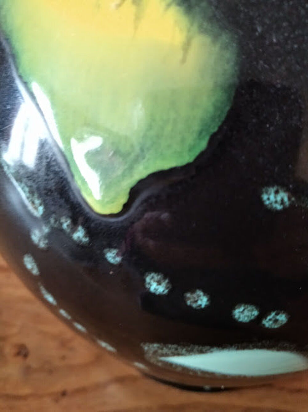 Vase vintage c&eacute;ramique ann&eacute;es 50 Décoration