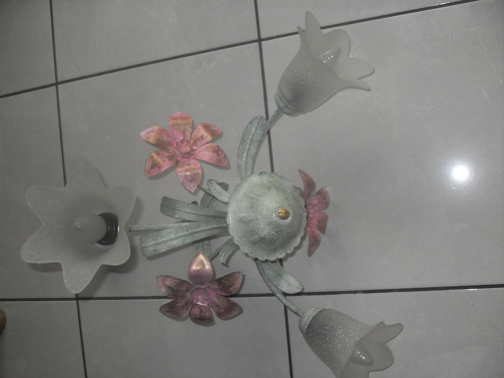 lustre "fleurs" Décoration