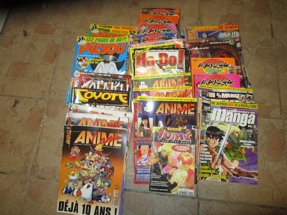 mangas Livres et BD