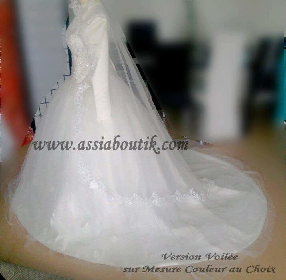 Robe de mari&eacute;e manche longue Vêtements