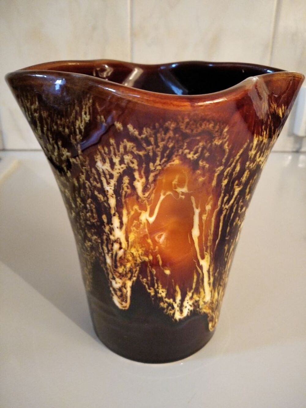 Vase vintage Vallauris Décoration