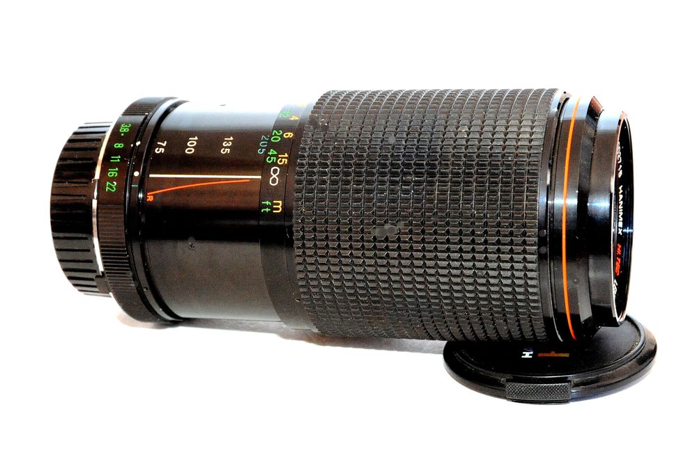 ZOOM HANIMEX 75x205 mm pour CANON FD - Photos/Video/TV