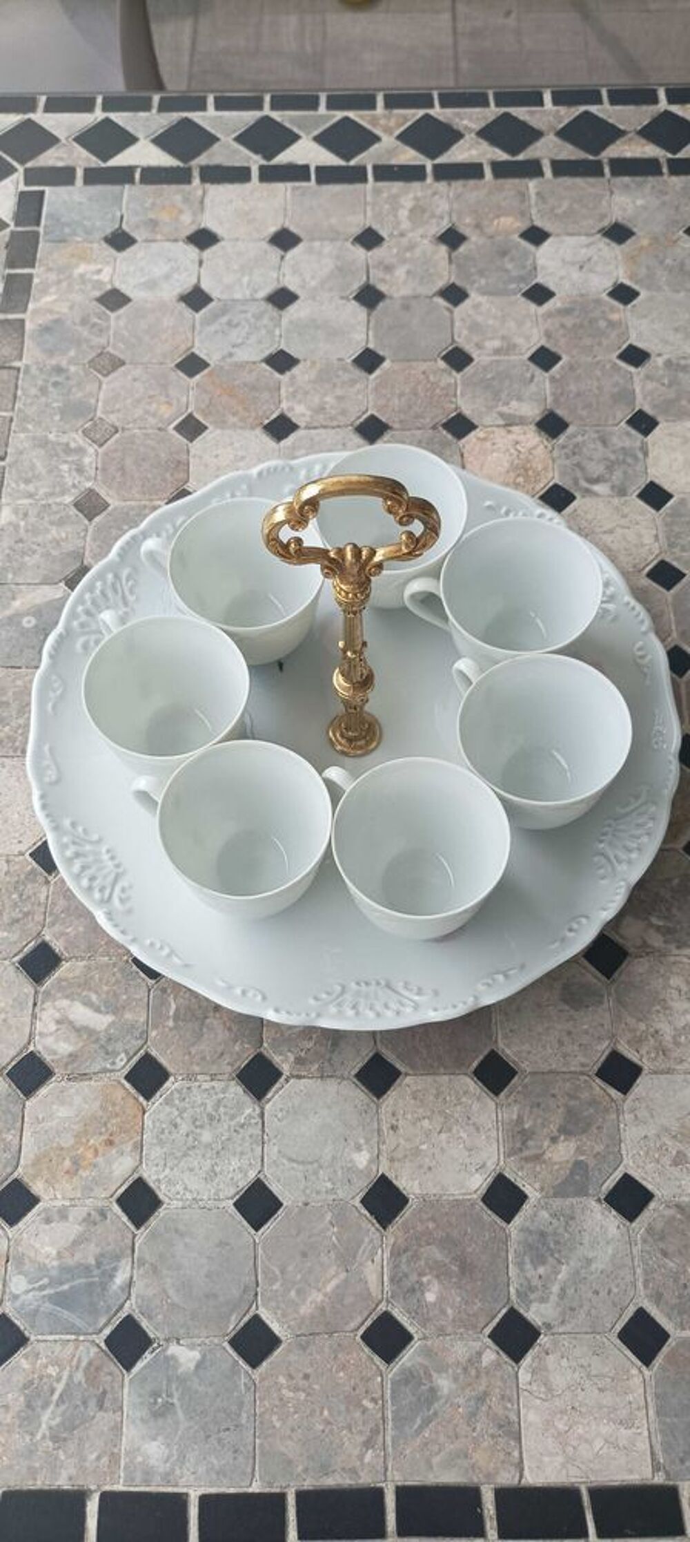 Service de table Limoges Tharaud €" 78 pi&egrave;ces neuves 