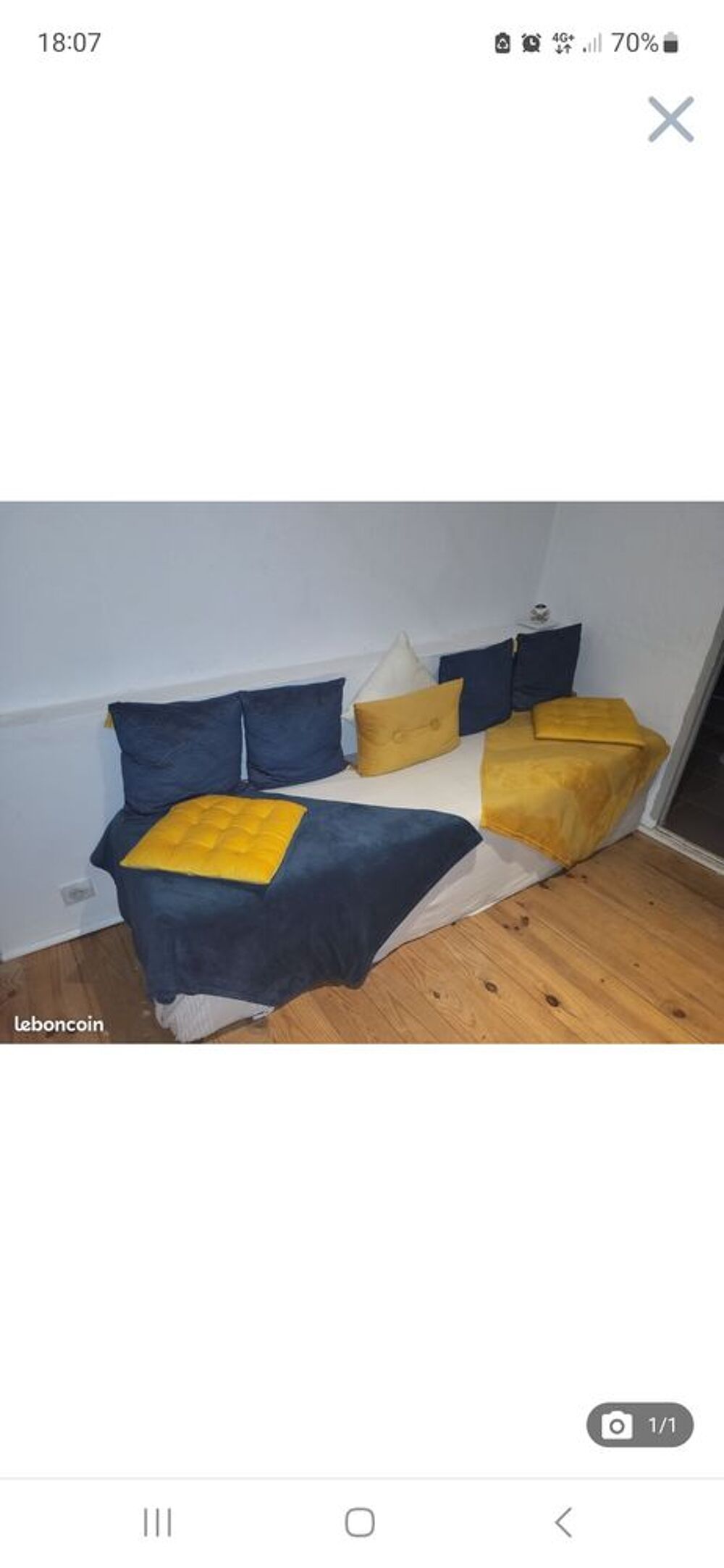 2 Matelas canap&eacute; marocain Meubles