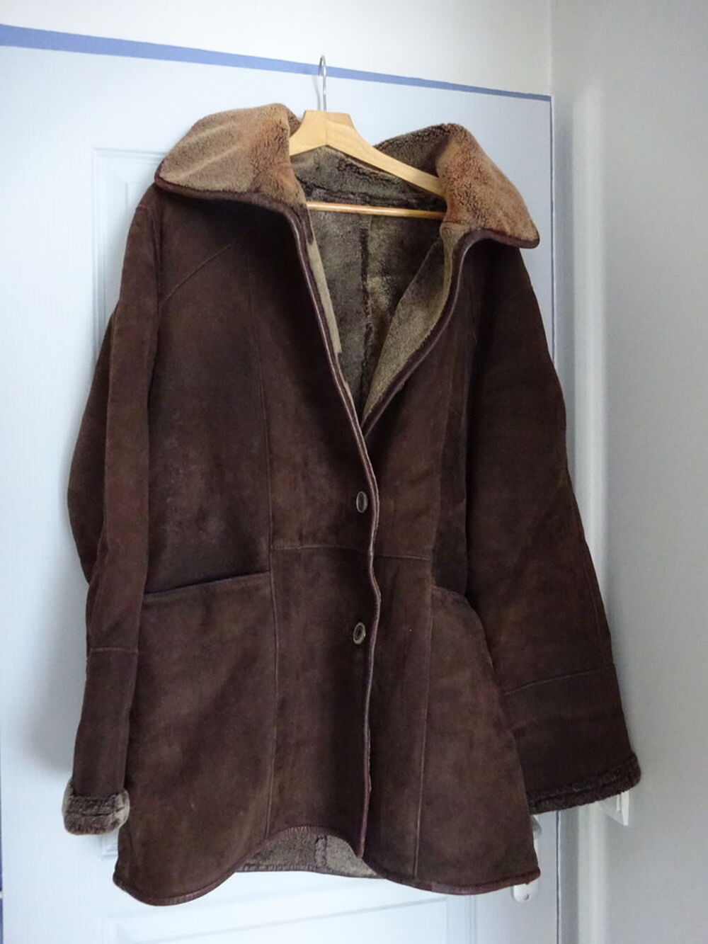 Manteau peau retourn&eacute;e V�tements