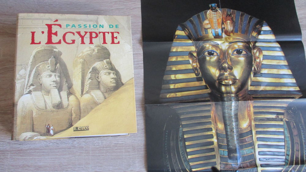 1 Classeur &quot;Passion de l'Egypte&quot; Livres et BD