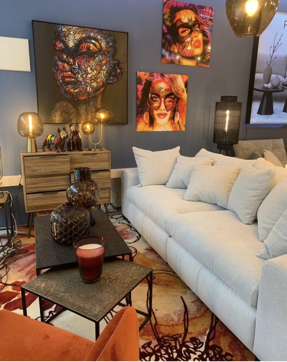 Canap&eacute; loft XXXL MILOME 4 PLACES encore sous emballage Meubles
