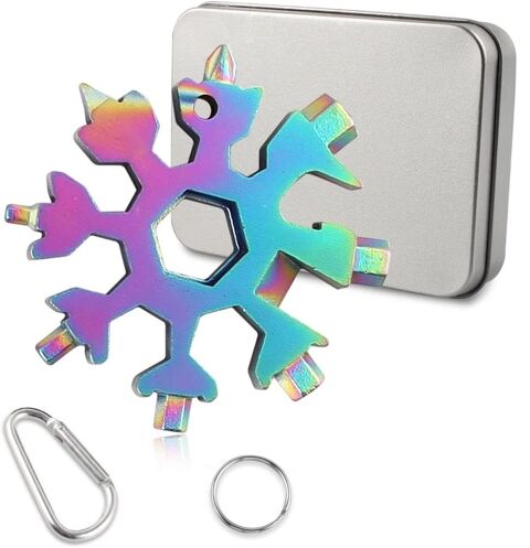 Outil Multifonction Flocon de Neige 18 En 1 5 Avion (62)