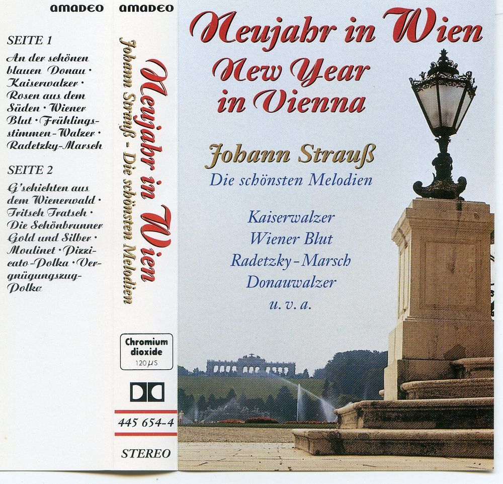 NEUJAHR IN WIEN - Johann Strauss, CD et vinyles