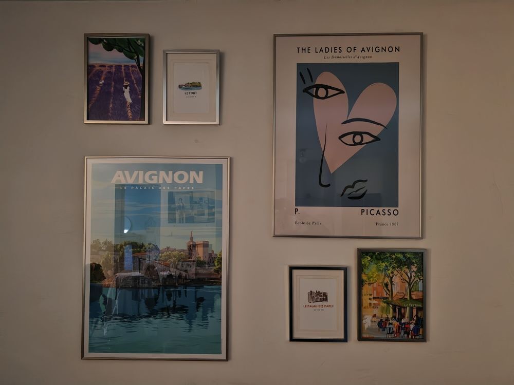 Ensemble cadres Avignon Décoration