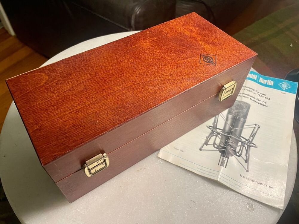Neumann TLM193. Audio et hifi