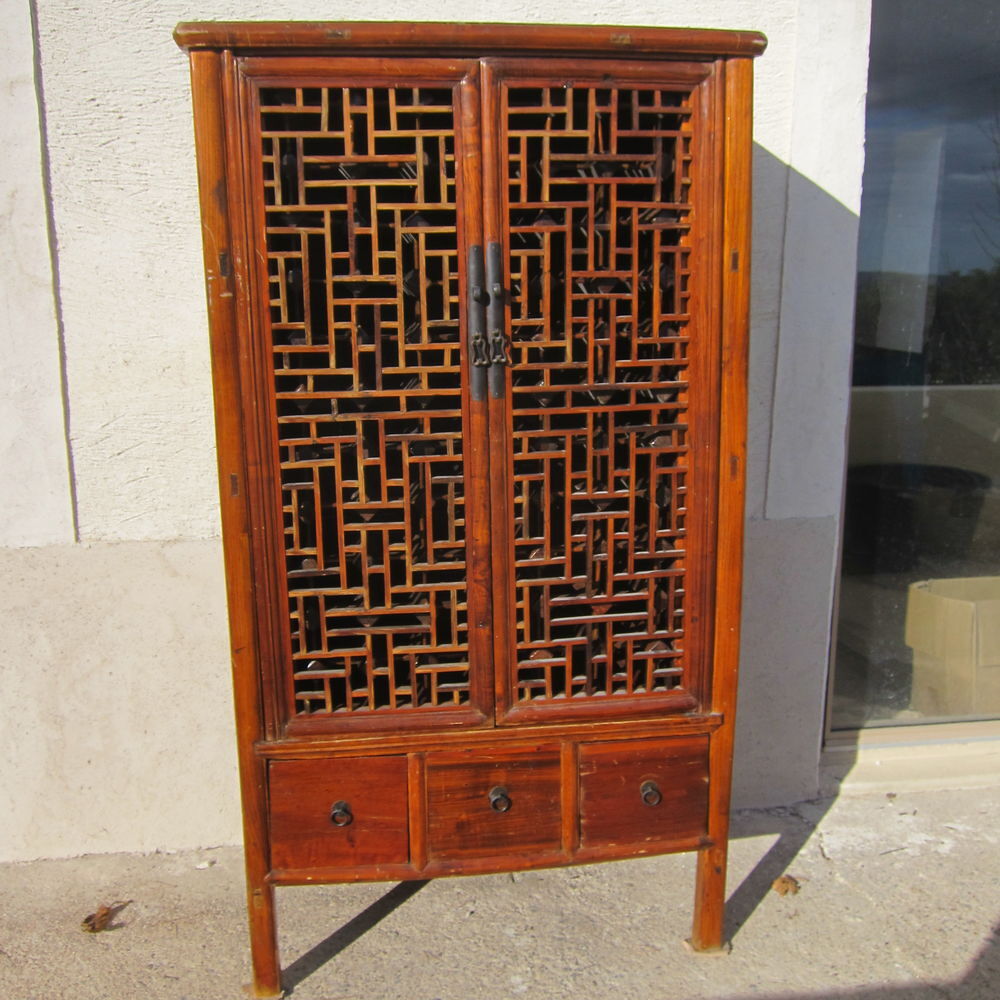 armoire chinoise ancienne XIX&egrave;me Meubles