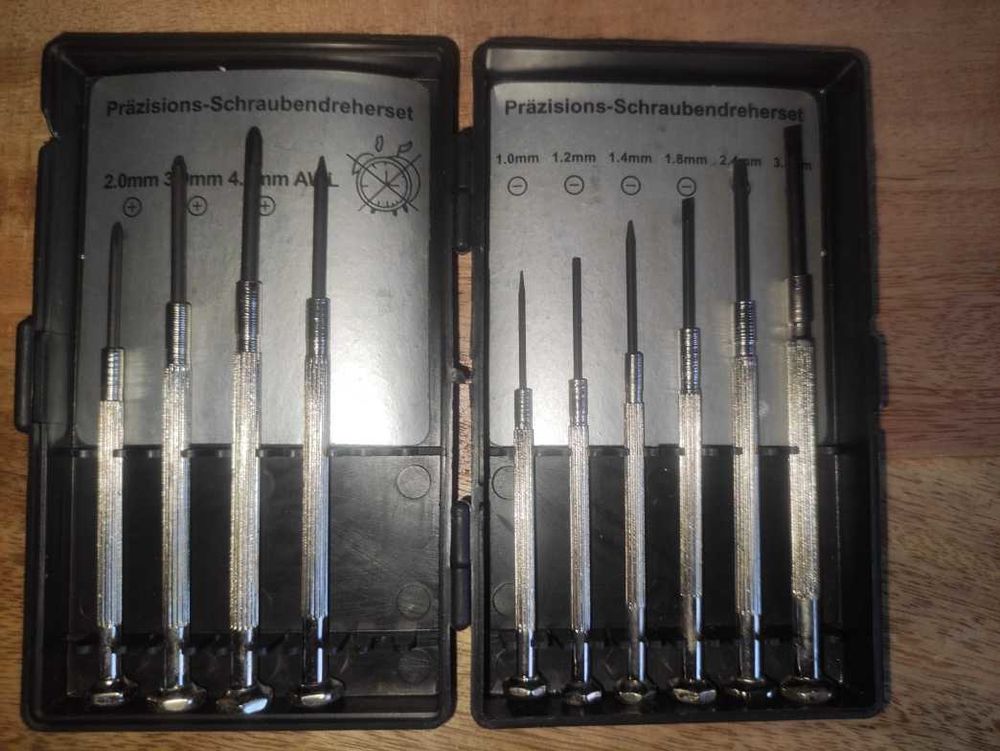 Coffret de 10 tournevis de pr&eacute;cision Bricolage