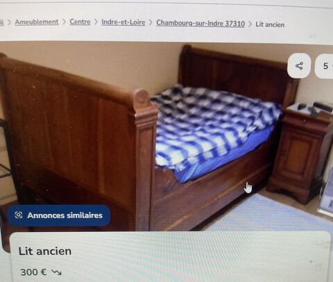 LIT ANCIEN 200 Chambourg-sur-Indre (37)