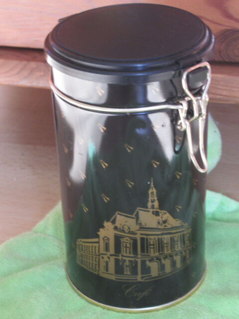 Bo�te � caf� en m�tal - noir et dor� 2 Livry-Gargan (93)