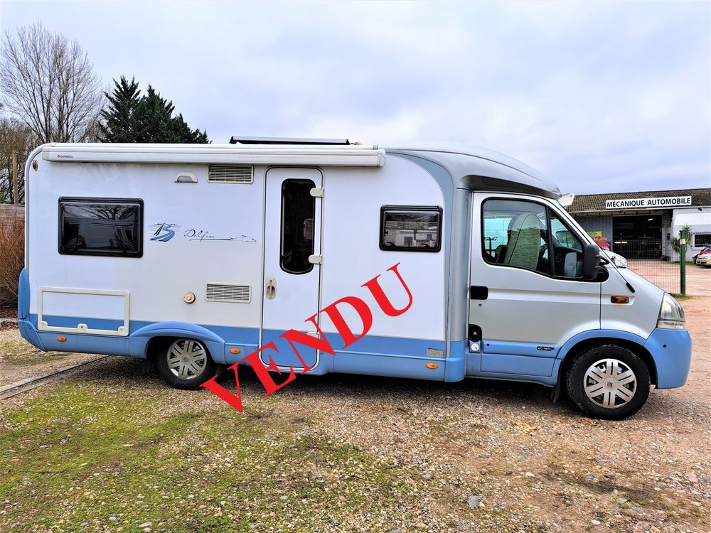 Camping car BÜRSTNER occasion Profilé 2004 28900 € Sérignacsur