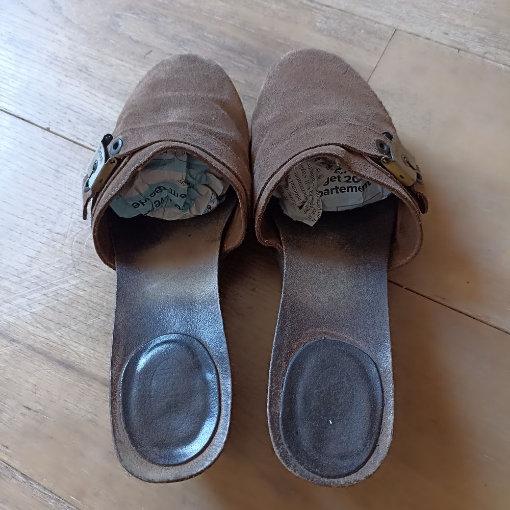 SABOTS SCHOLL DAIM 39 Chaussures