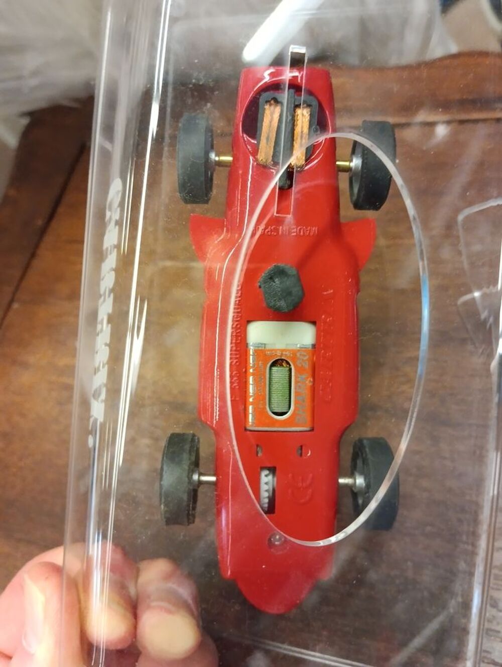 Voiture de slot au 1 32 &egrave;me Ferrari F555 - 1955 