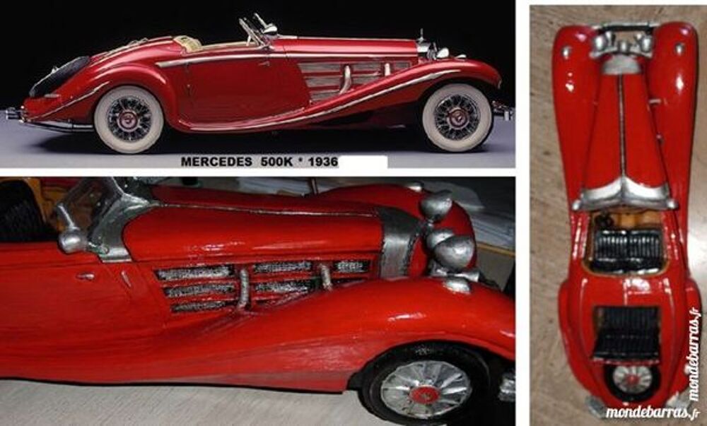 Mercedes 500K Spezialroadster 1936 Décoration