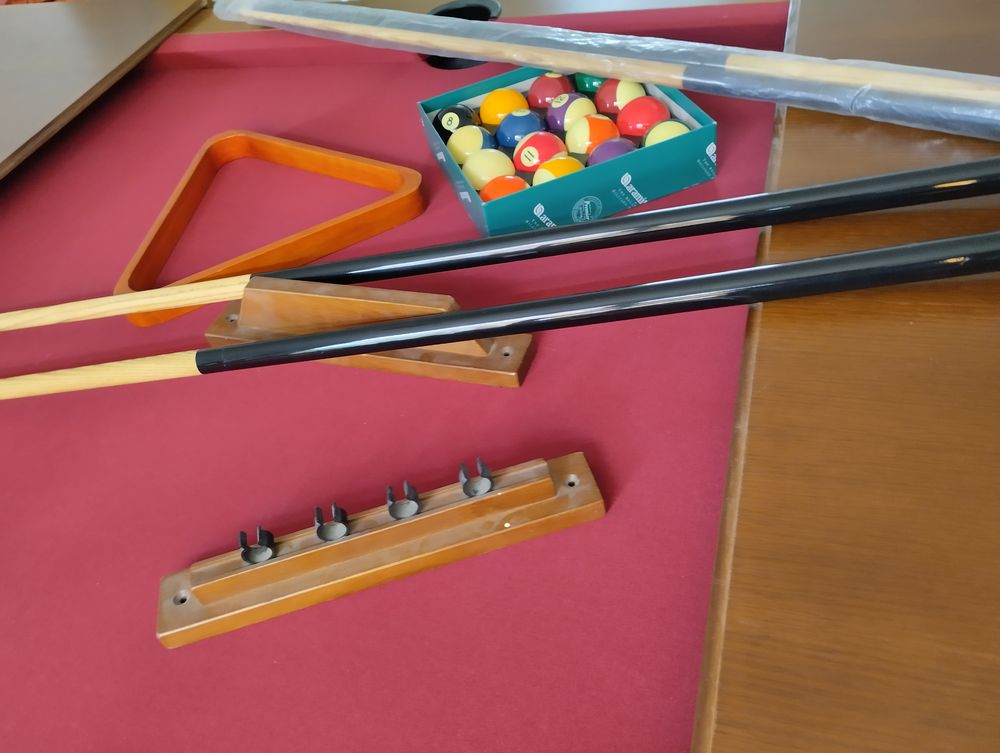 Billard se transforme en table de salle &agrave; manger Meubles