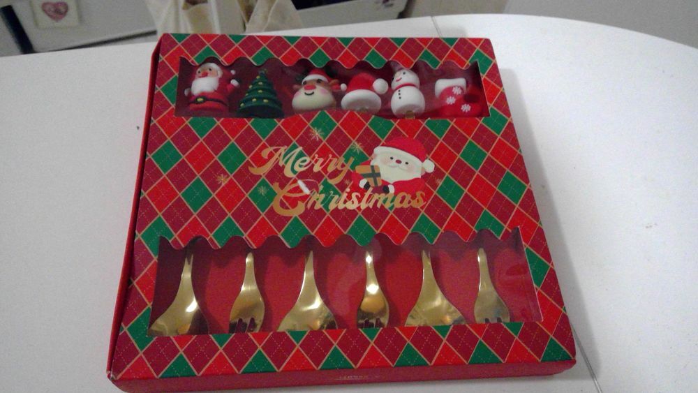 10€ Set couverts no&euml;l Décoration