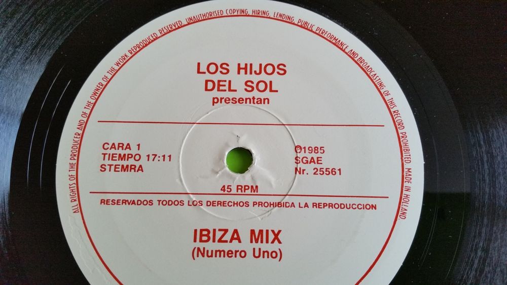 LOS HIJOS DEL SOL CD et vinyles