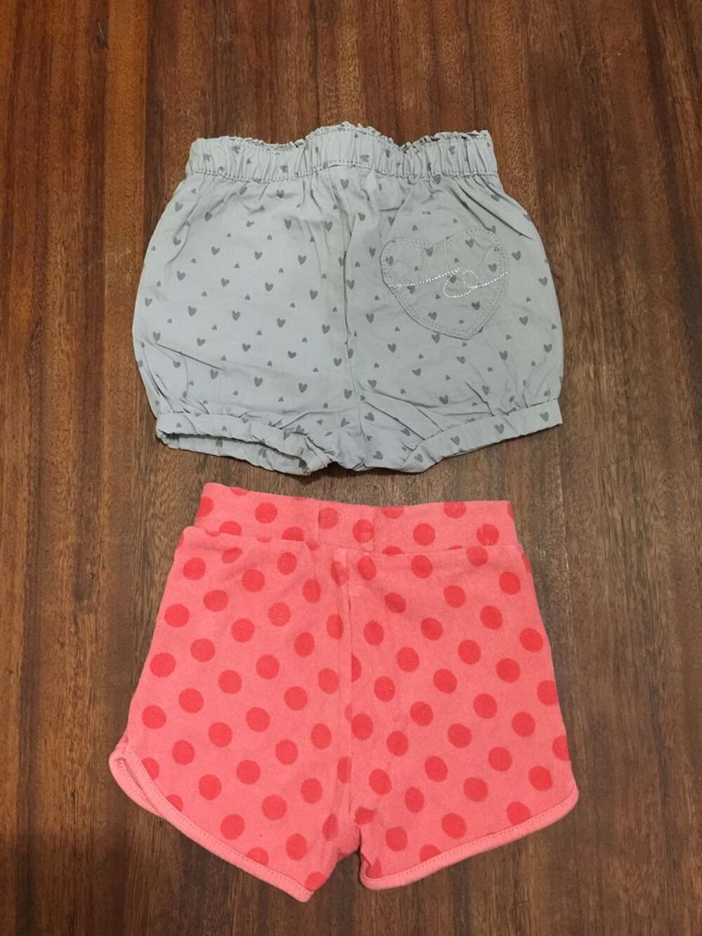 Lot de 2 shorts enfant fille " Basics orchestra " Vêtements enfants