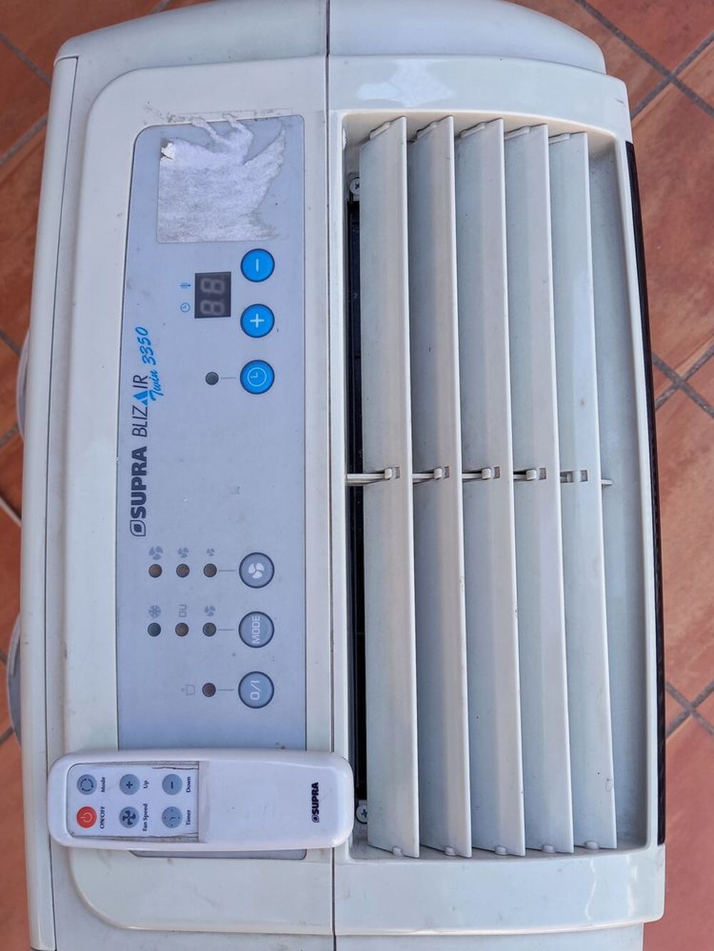 Climatiseur SUPRA Blizair Twin 3350 mobile sur roulettes Electroménager