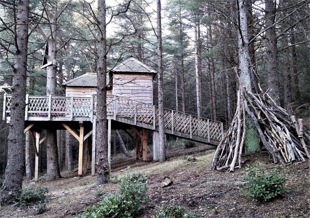   cabane dans les bois  Aude, Occitanie, Languedoc Roussillon Languedoc-Roussillon, Fournes-Cabardès (11600)