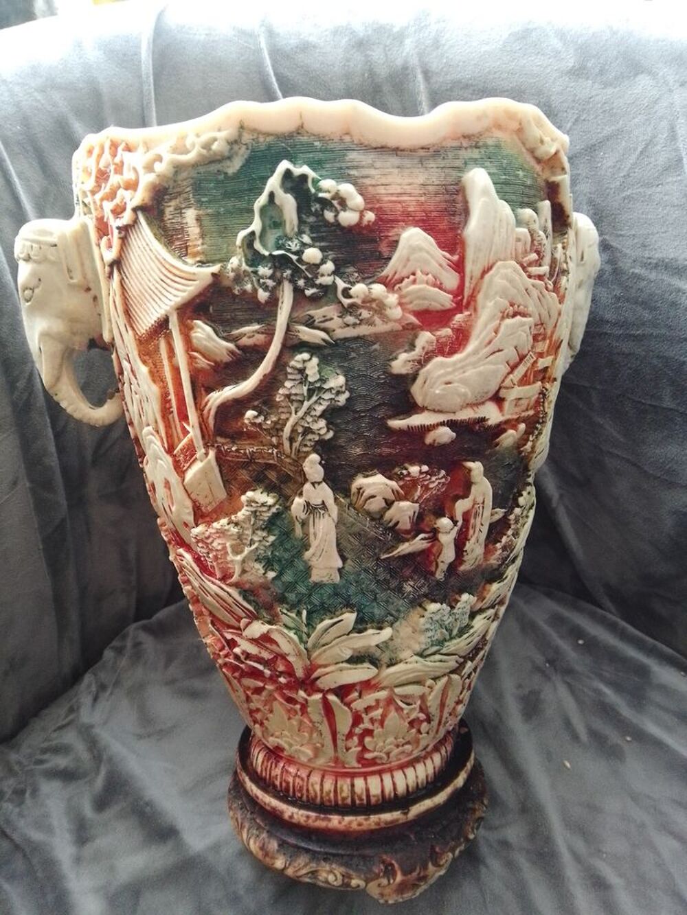 beau vase asiatique Décoration