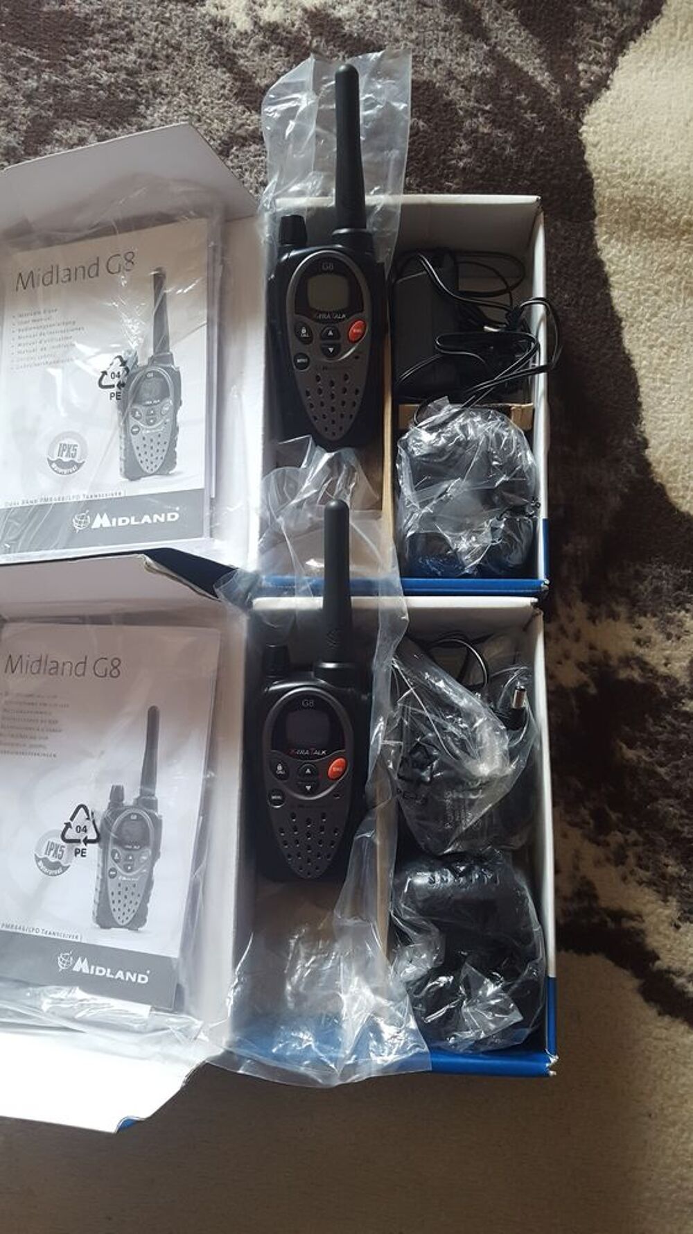 2 TALKIE WALKIE MIDLAND g8 
Audio et hifi