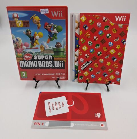 Jeu Nintendo Wii New Super Mario bros. Wii complet + VIP OK 15 Vulbens (74)
