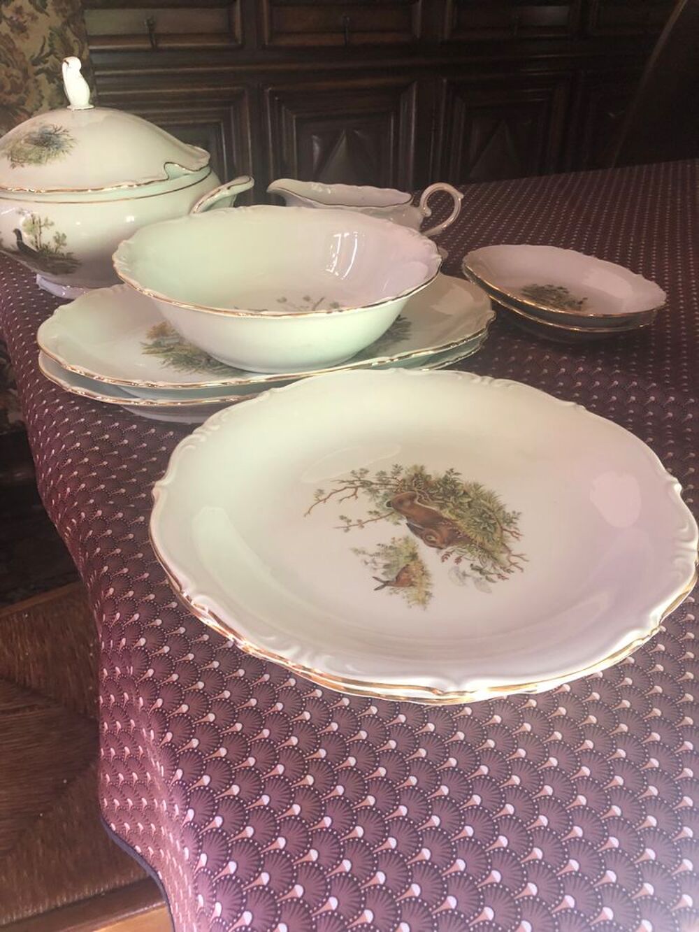 Vaisselle porcelaine de Baviere Décoration