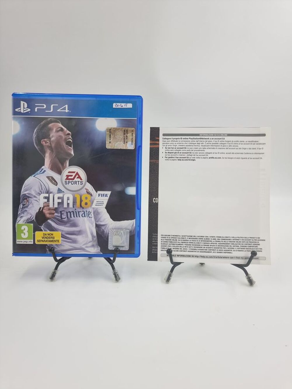 Jeu Playstation 4 Fifa 18 en boite, sans notices (boite IT) Consoles et jeux vidéos