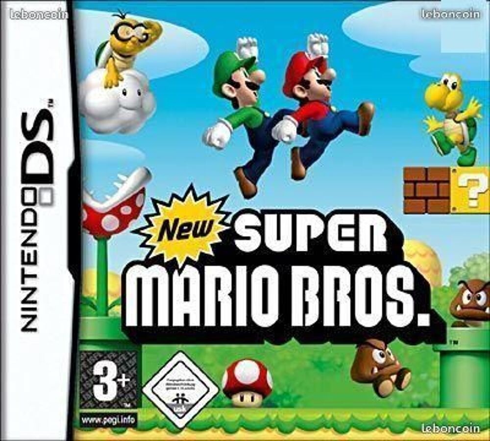 Diverses notices et boites Nintendo DS Consoles et jeux vidos