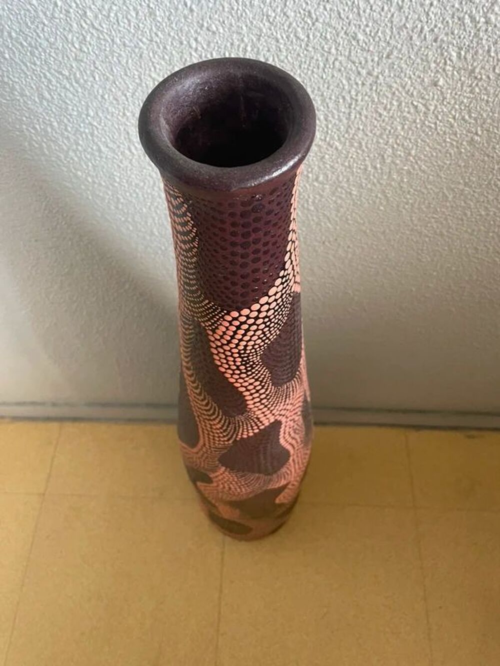 Grand Vase Pot En C&eacute;ramique D&eacute;coration Maison Décoration