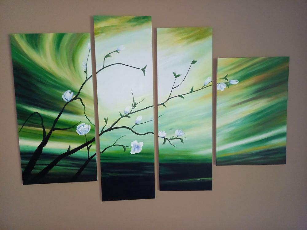Tableau quadriptyque Décoration