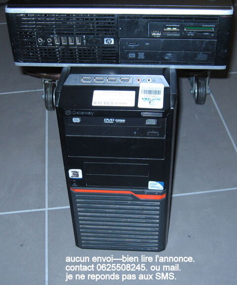 2 tours pc sans disques durs. 0 Wattrelos (59)