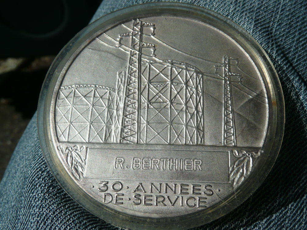 M&eacute;daille &eacute;lectricit&eacute; de France &amp; gaz de France 
