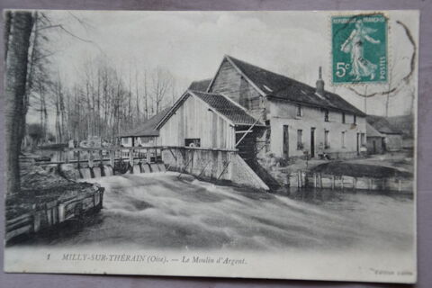 Carte postale ancienne MILLY SUR THERAIN 10 Bonnires (60)