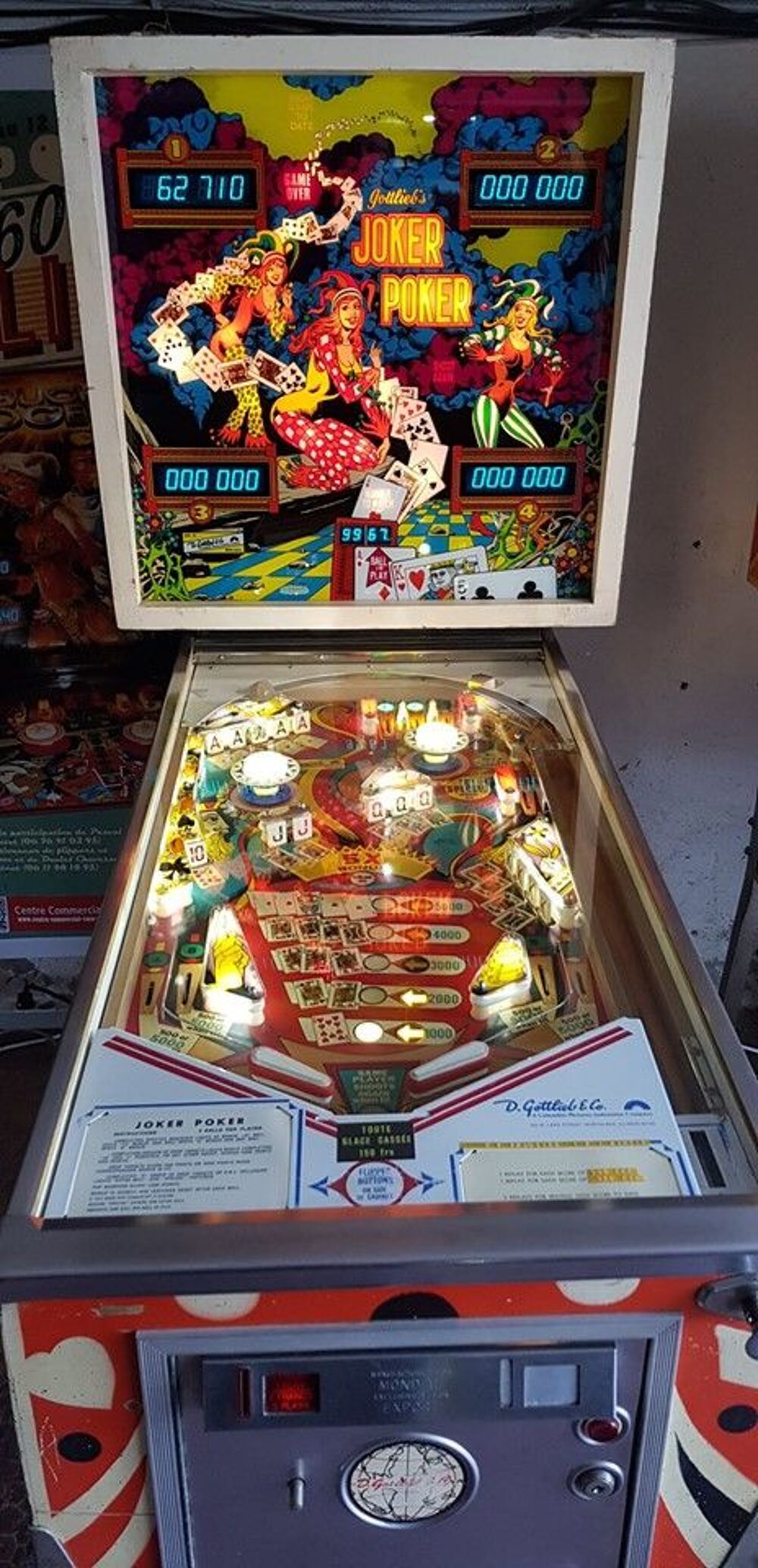 flipper jukebox meme en panne Jeux / jouets
