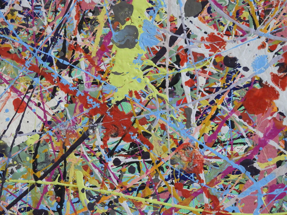 Tableau acrylique sur toile - Aurore bor&eacute;ale Décoration