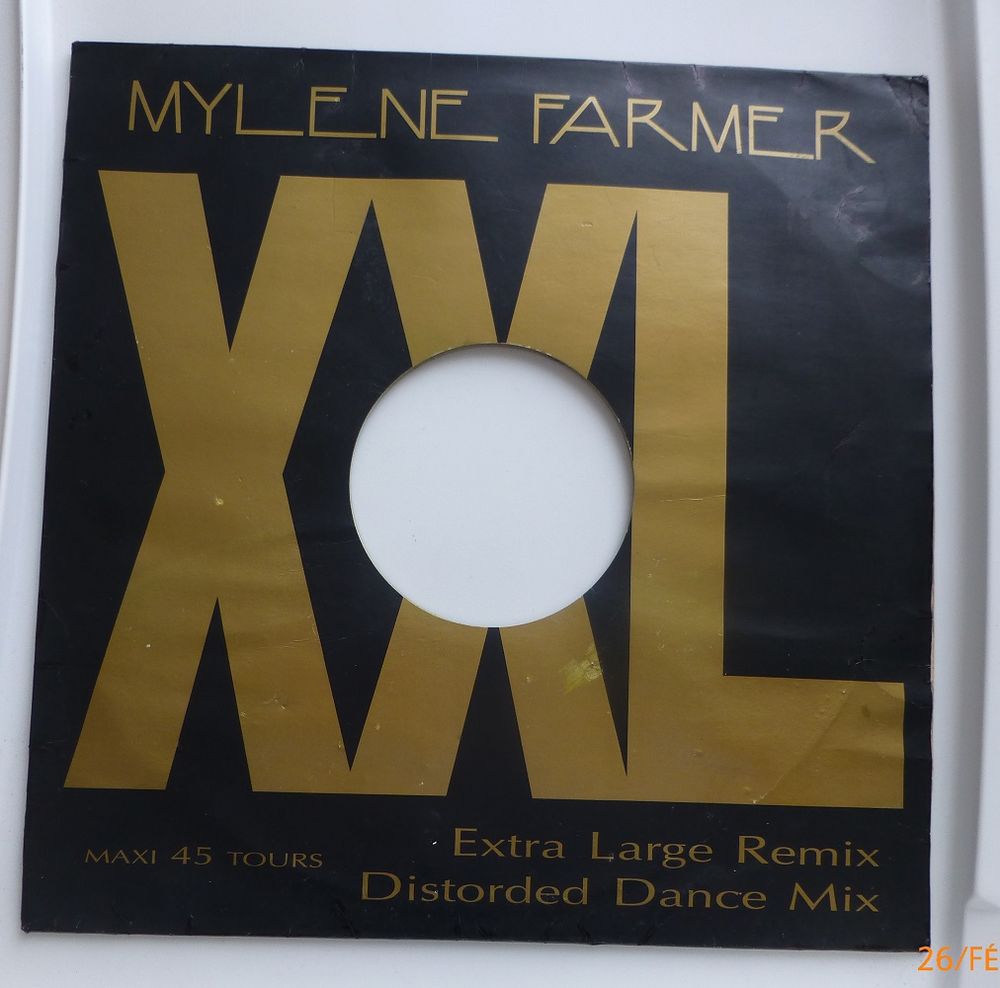Pochettes vinyles Q:4 de Myl&egrave;ne Farmer en bonne &eacute;tat CD et vinyles